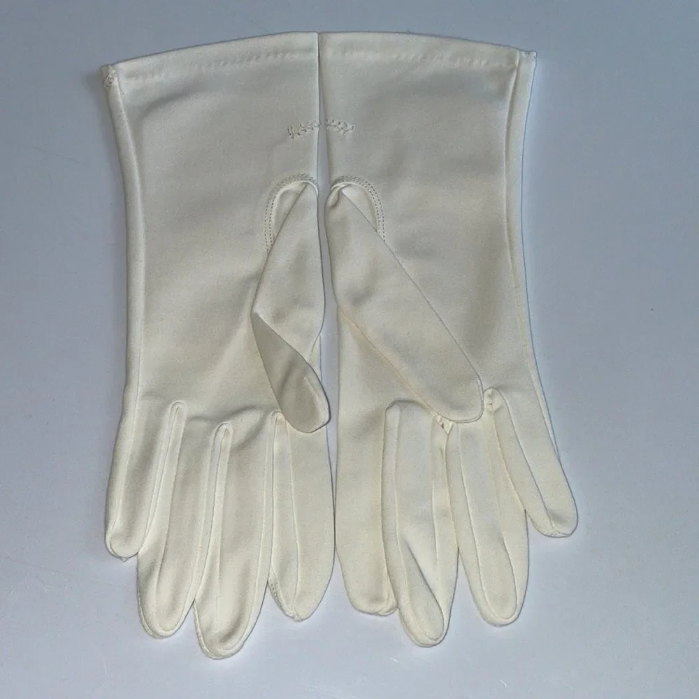 Vtg new in‎ packaging Kayser white nylon gloves